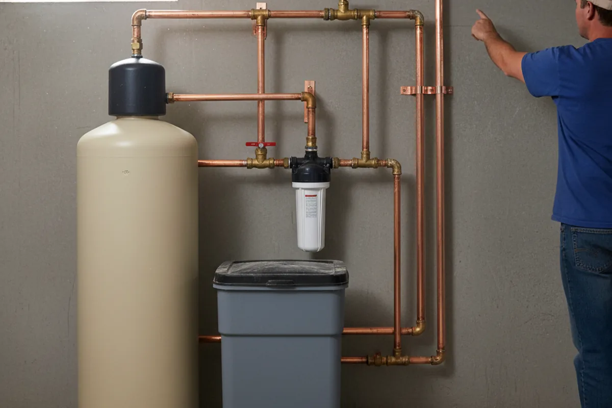 Whole-house water treatment system installed in Knightsen